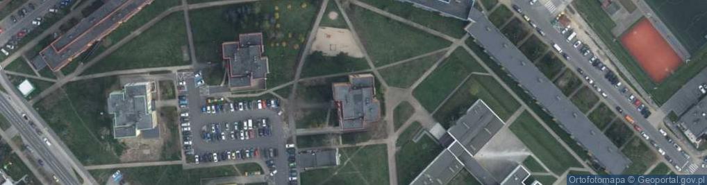 Zdjęcie satelitarne DHL POP ŻABKA