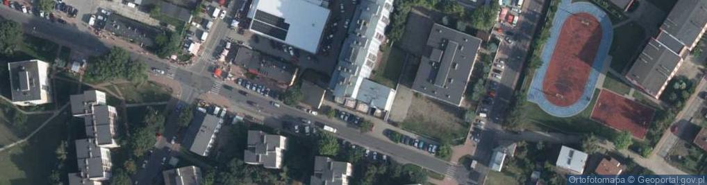 Zdjęcie satelitarne DHL POP ŻABKA