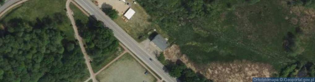 Zdjęcie satelitarne DHL POP ŻABKA