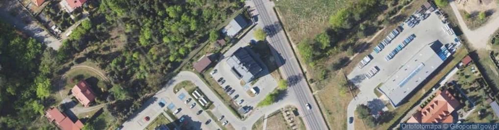 Zdjęcie satelitarne DHL POP ŻABKA