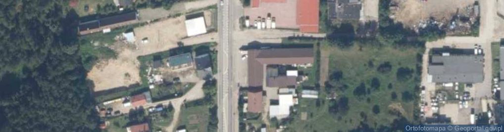 Zdjęcie satelitarne DHL POP ŻABKA