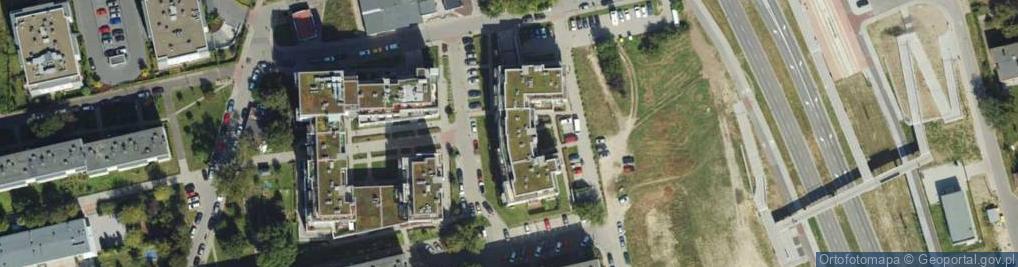 Zdjęcie satelitarne DHL POP ŻABKA