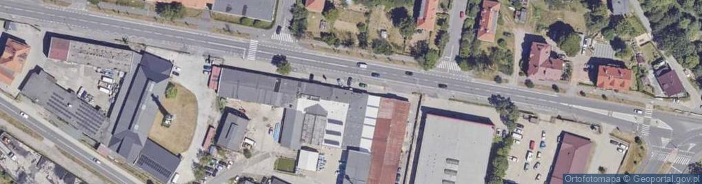 Zdjęcie satelitarne DHL POP ŻABKA