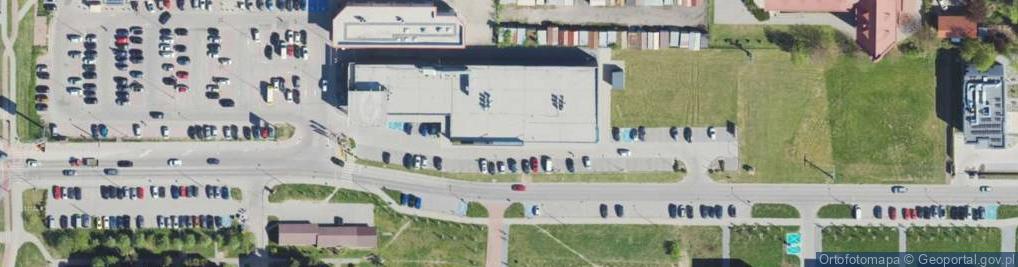 Zdjęcie satelitarne DHL POP ŻABKA