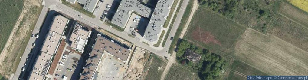 Zdjęcie satelitarne DHL POP ŻABKA