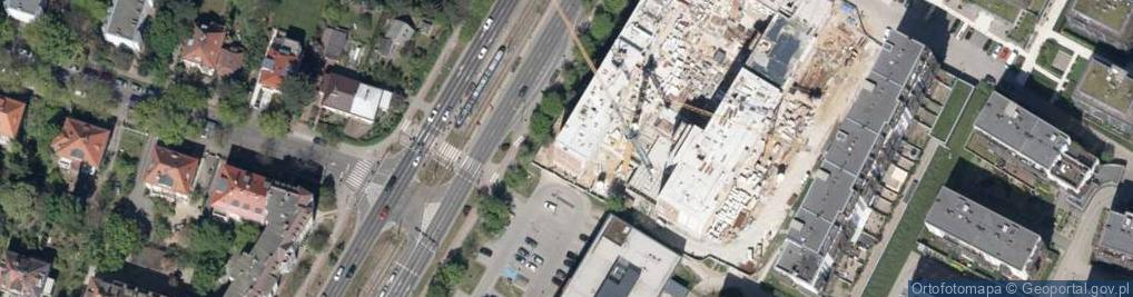 Zdjęcie satelitarne DHL POP ŻABKA