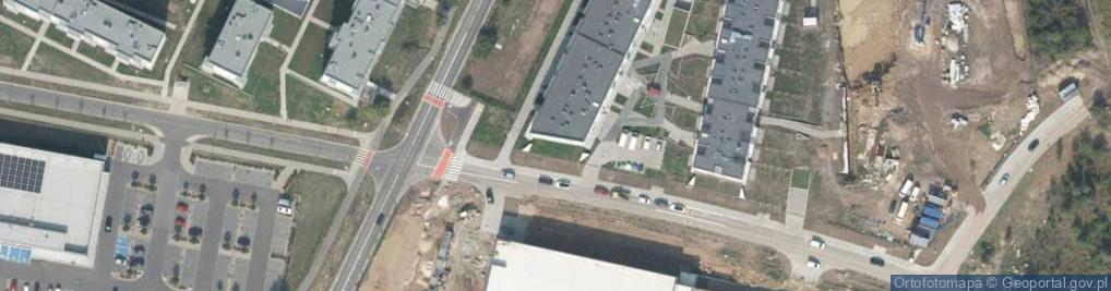 Zdjęcie satelitarne DHL POP ŻABKA
