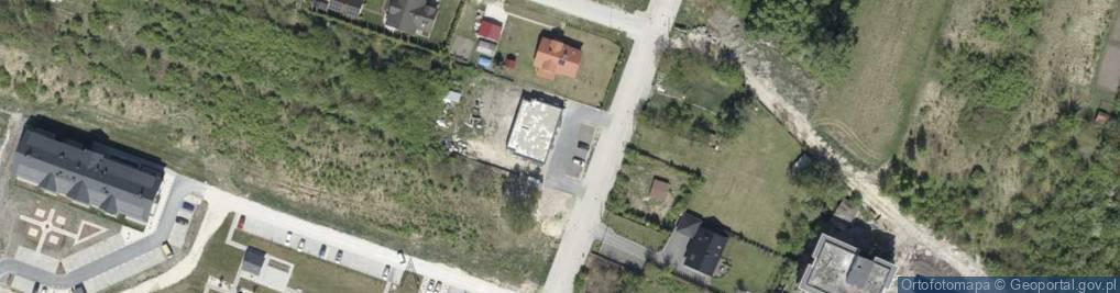 Zdjęcie satelitarne DHL POP ŻABKA