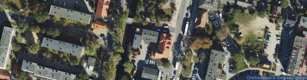 Zdjęcie satelitarne DHL POP ŻABKA