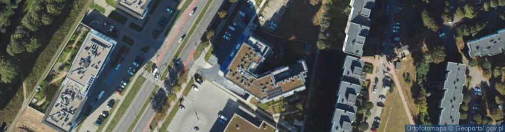 Zdjęcie satelitarne DHL POP ŻABKA