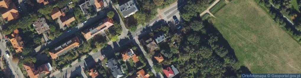 Zdjęcie satelitarne DHL POP ŻABKA