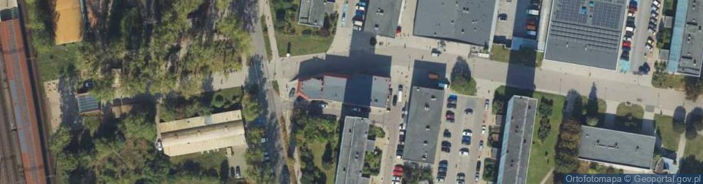 Zdjęcie satelitarne DHL POP ŻABKA