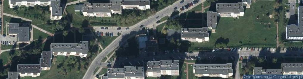 Zdjęcie satelitarne DHL POP ŻABKA