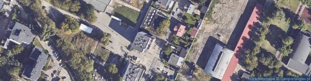 Zdjęcie satelitarne DHL POP ŻABKA