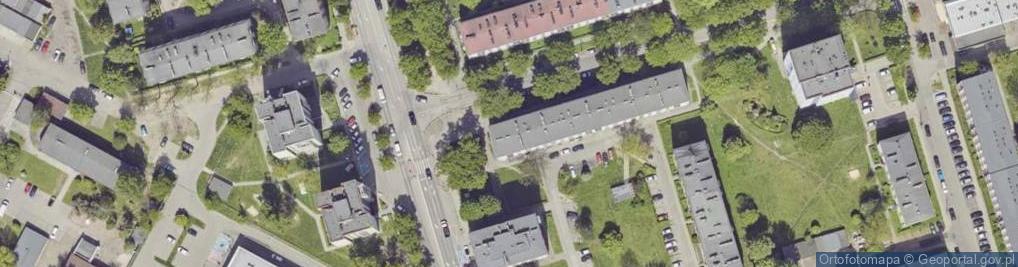 Zdjęcie satelitarne DHL POP ŻABKA