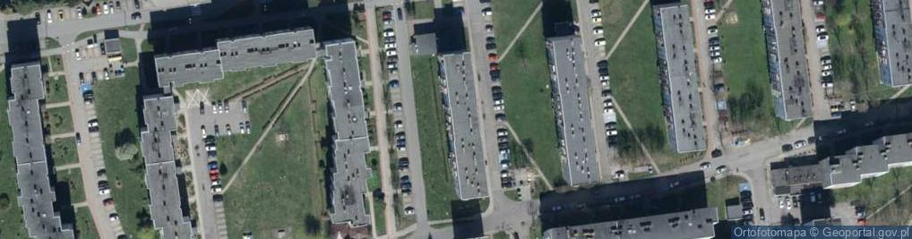 Zdjęcie satelitarne DHL POP ŻABKA