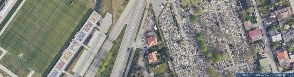 Zdjęcie satelitarne DHL POP ŻABKA