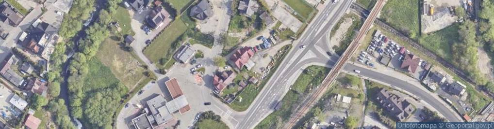 Zdjęcie satelitarne DHL POP ŻABKA