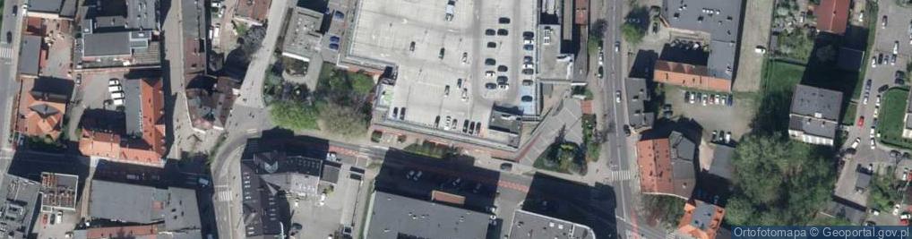 Zdjęcie satelitarne DHL POP ŻABKA