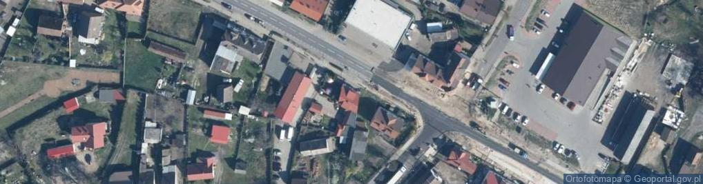 Zdjęcie satelitarne DHL POP ŻABKA