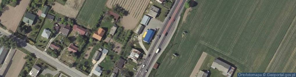 Zdjęcie satelitarne DHL POP ŻABKA