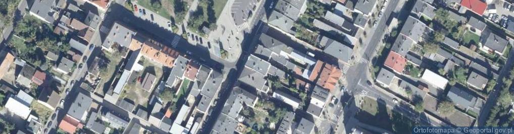 Zdjęcie satelitarne DHL POP ŻABKA