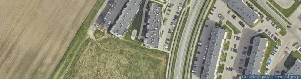 Zdjęcie satelitarne DHL POP ŻABKA