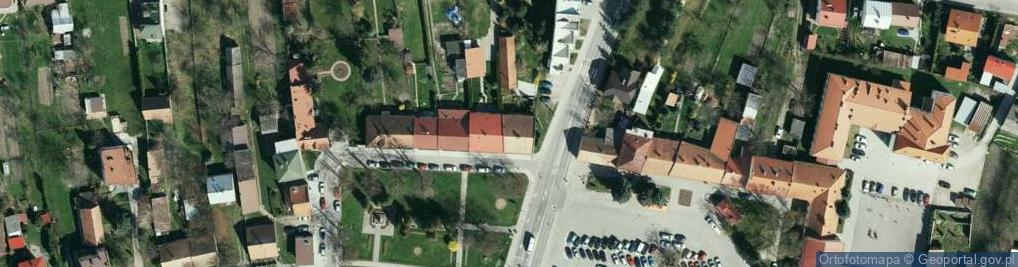 Zdjęcie satelitarne DHL POP ŻABKA