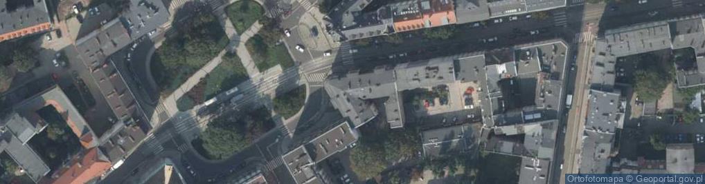 Zdjęcie satelitarne DHL POP ŻABKA