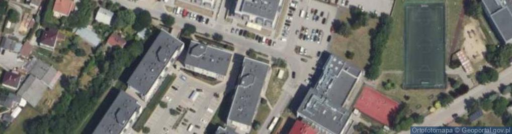 Zdjęcie satelitarne DHL POP ŻABKA