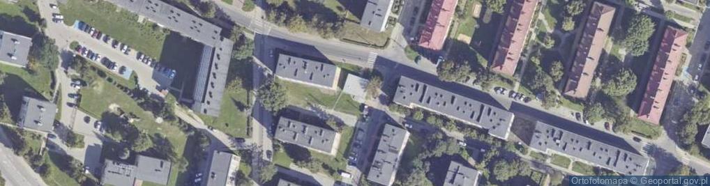 Zdjęcie satelitarne DHL POP ŻABKA