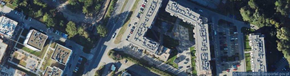 Zdjęcie satelitarne DHL POP ŻABKA