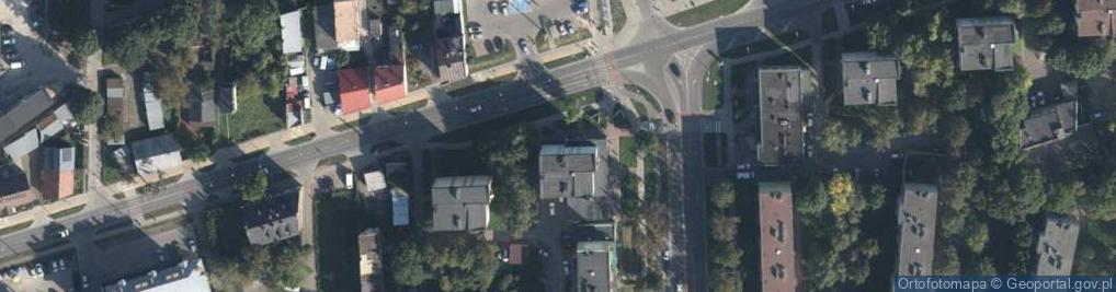 Zdjęcie satelitarne DHL POP ŻABKA