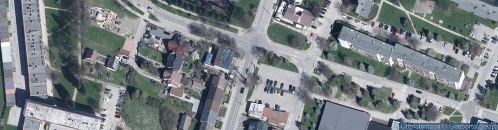 Zdjęcie satelitarne DHL POP ŻABKA