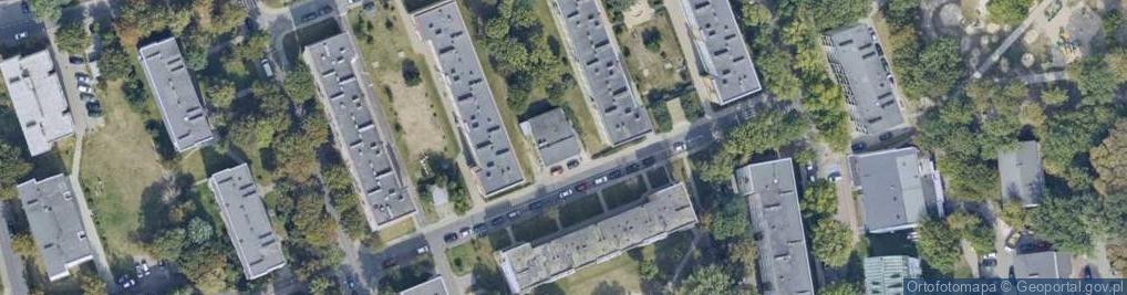 Zdjęcie satelitarne DHL POP ŻABKA