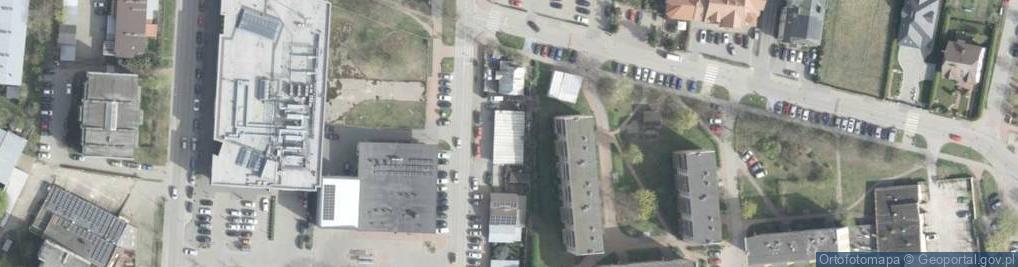 Zdjęcie satelitarne DHL POP ŻABKA