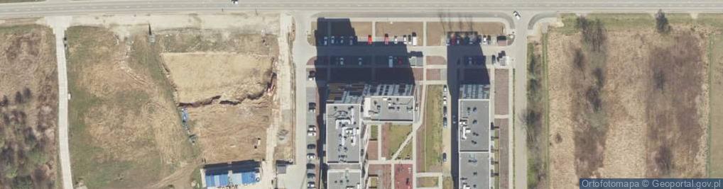 Zdjęcie satelitarne DHL POP ŻABKA