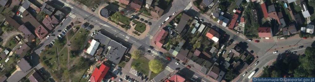 Zdjęcie satelitarne DHL POP ŻABKA