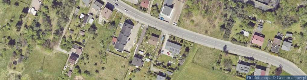 Zdjęcie satelitarne DHL POP ŻABKA