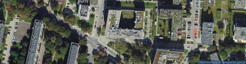Zdjęcie satelitarne DHL POP ŻABKA
