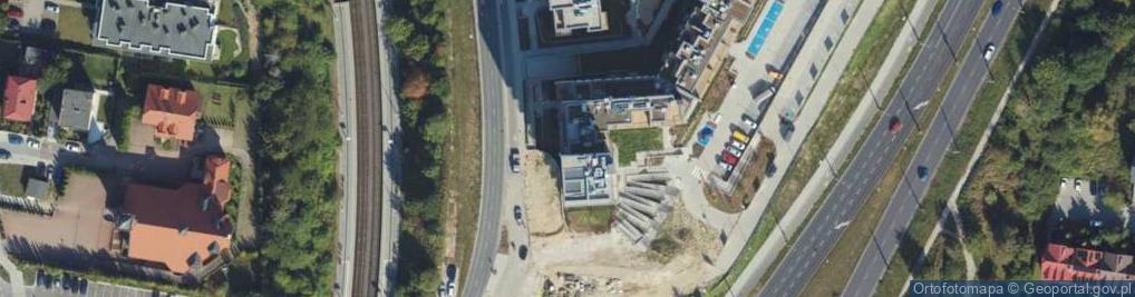 Zdjęcie satelitarne DHL POP ŻABKA