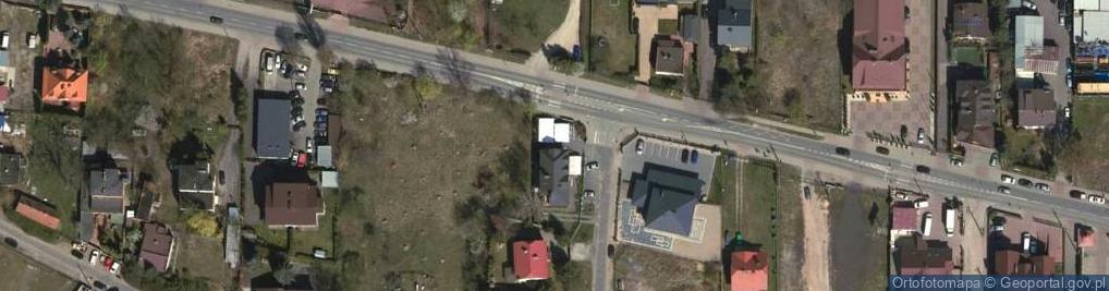 Zdjęcie satelitarne DHL POP ŻABKA