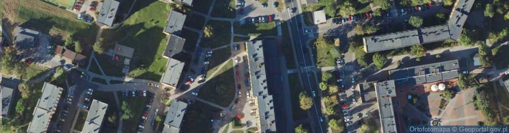 Zdjęcie satelitarne DHL POP ŻABKA