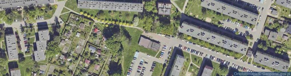 Zdjęcie satelitarne DHL POP ŻABKA