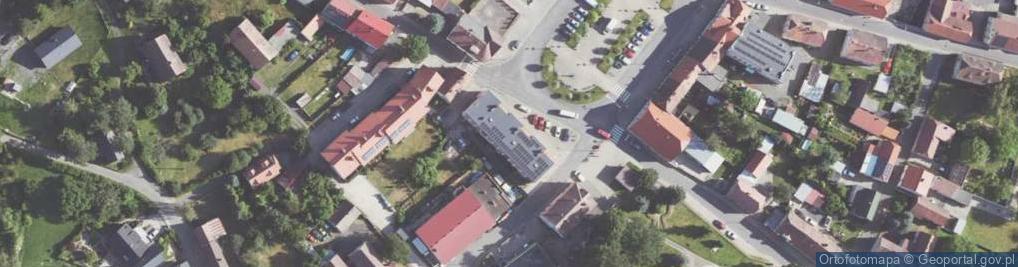 Zdjęcie satelitarne DHL POP ŻABKA