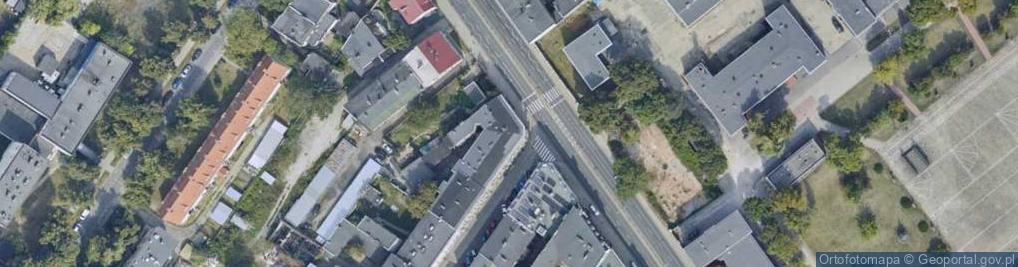 Zdjęcie satelitarne DHL POP ŻABKA