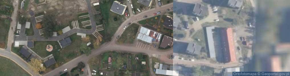 Zdjęcie satelitarne DHL POP ŻABKA