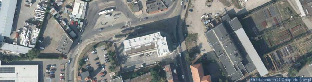 Zdjęcie satelitarne DHL POP ŻABKA