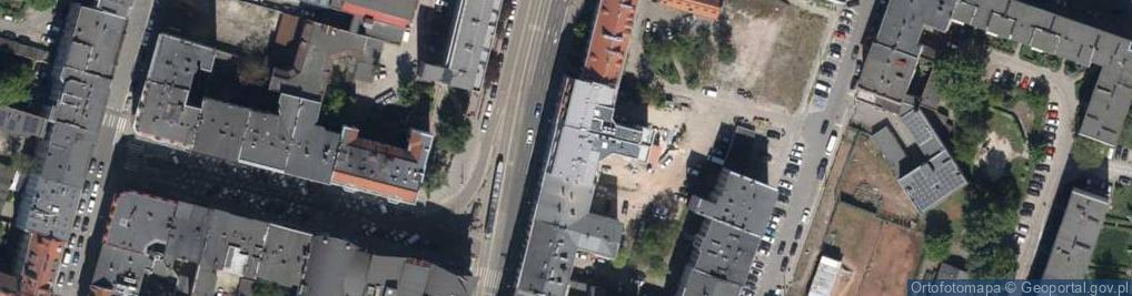 Zdjęcie satelitarne DHL POP ŻABKA