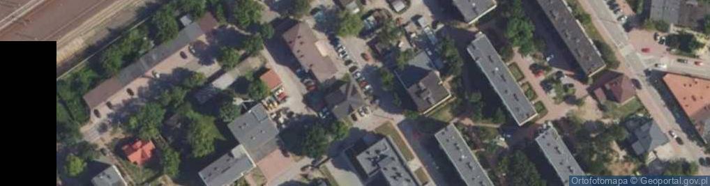 Zdjęcie satelitarne DHL POP ŻABKA